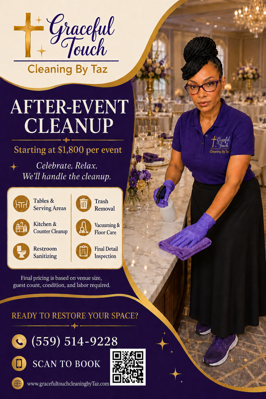 >> Click to Learn More About After Event Cleanup Services